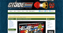 Desktop Screenshot of gijoeclub.com